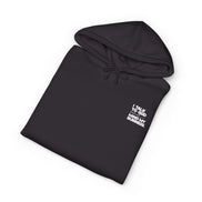 Women's Heavyweight Motivational Hoodie - I talk to God and Mind my Business