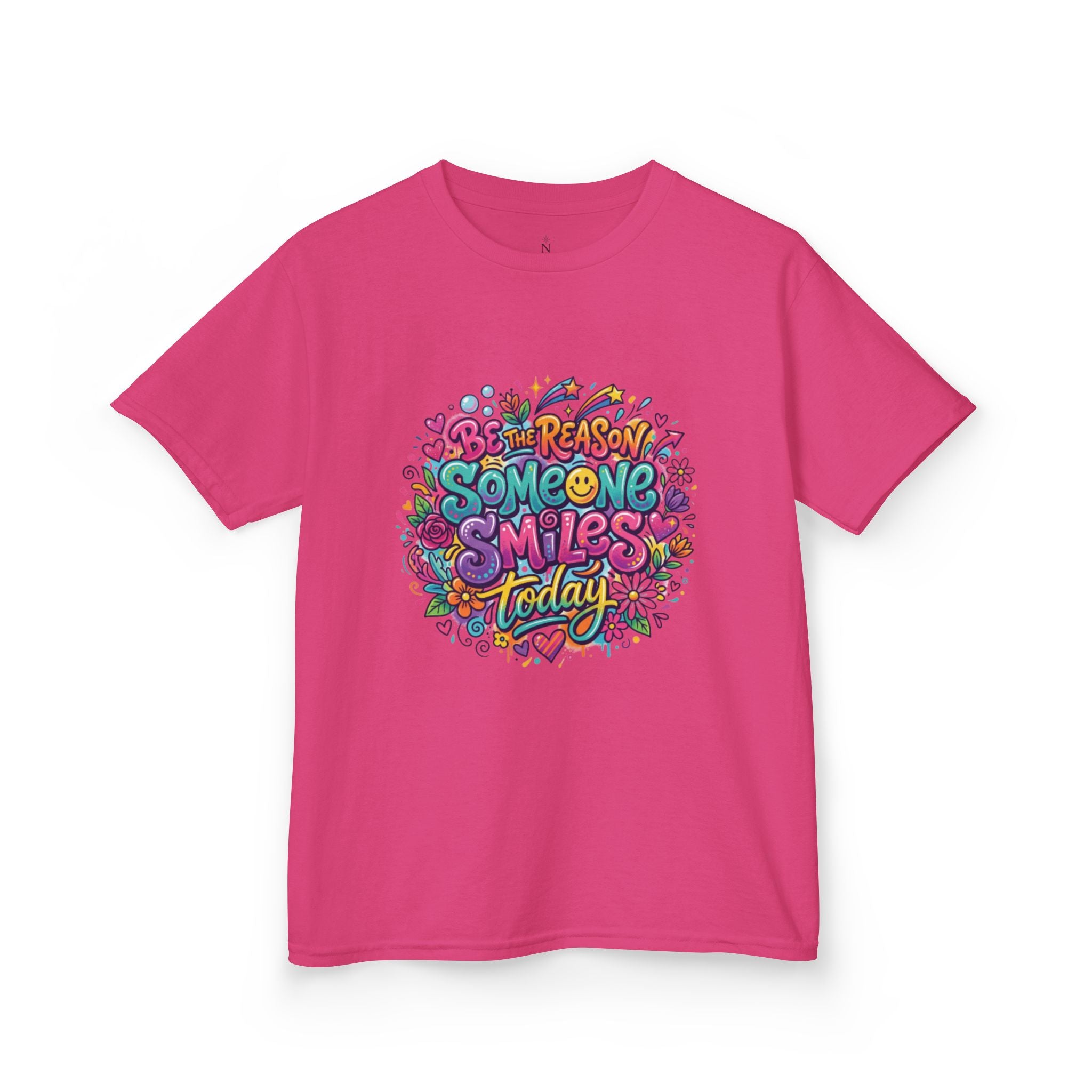 Be the Reason Someone Smiles Today - Kids Heavy Cotton™ Tee