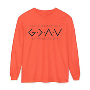 God Is Greater Than Long Sleeve T-Shirt — 