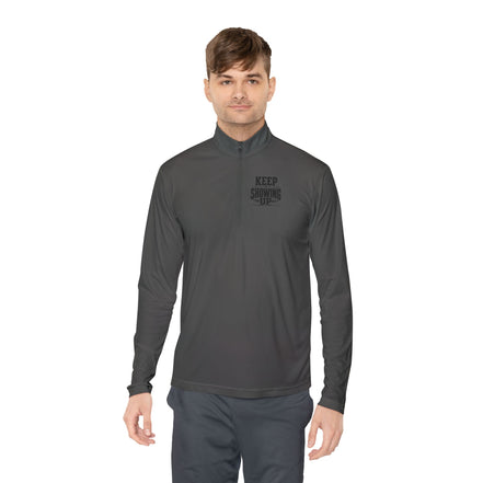 Keep Showing Up Quarter-Zip Pullover