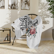 Book Lover Blanket – “There’s No Such Thing as Too Many Books” Velveteen Throw