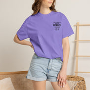 Healed To Become Her T-Shirt — Inspirational Women's Recovery Tee
