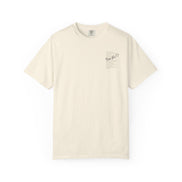 Encouraging Note T-Shirt — 'Never Give Up' Inspirational Tee