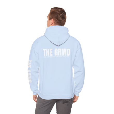 Hoodie — The Grind Pullover Hoodie ("The Grind: Delivers What Dreams Promise")