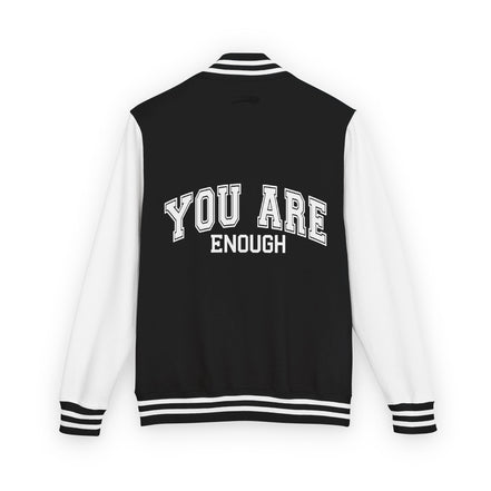 Letterman Jacket — "You Are Enough" Inspirational Varsity Jacket