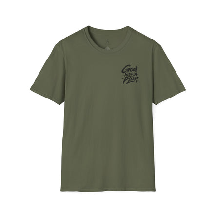 Men's God Has a Plan T-Shirt — Christian Faith Inspirational Tee
