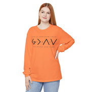God Is Greater Than Long Sleeve T-Shirt — 