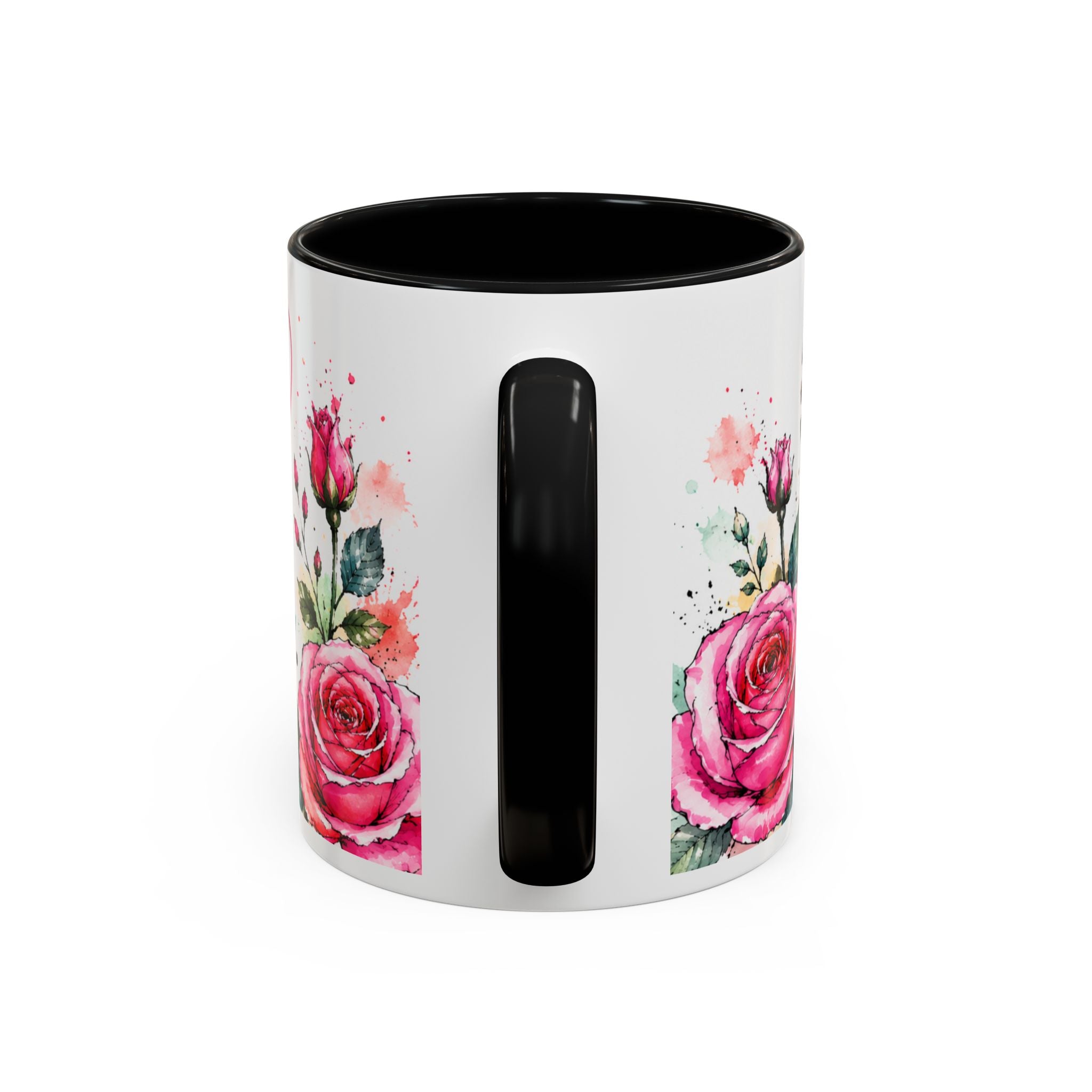 Shine With Purpose Floral Accent Coffee Mug — Inspirational 11oz Ceramic