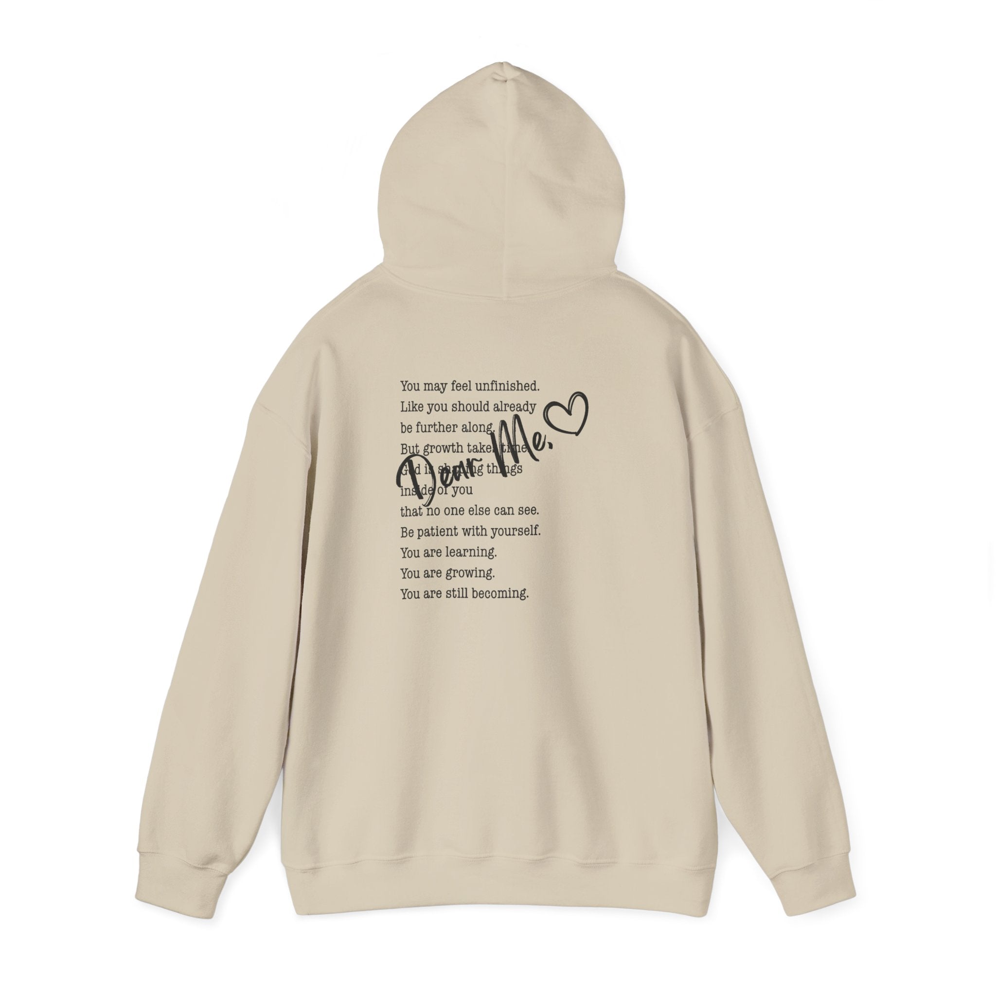 Inspirational Back-Poem Hoodie — 