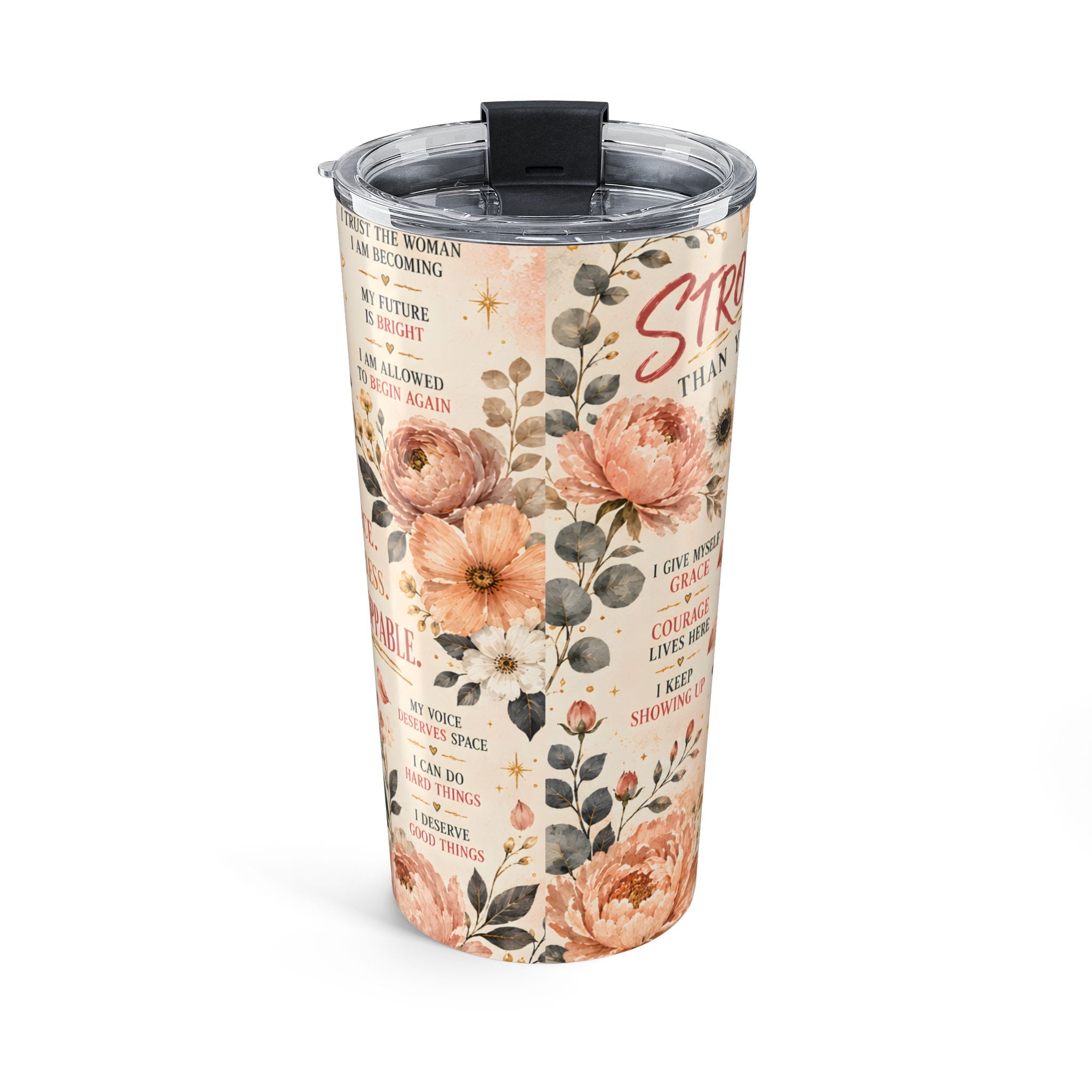 Inspirational Butterfly 20oz Tumbler — 