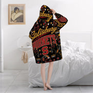Football Inspired - Salisbury Hornets - Adult Blanket Hoodie