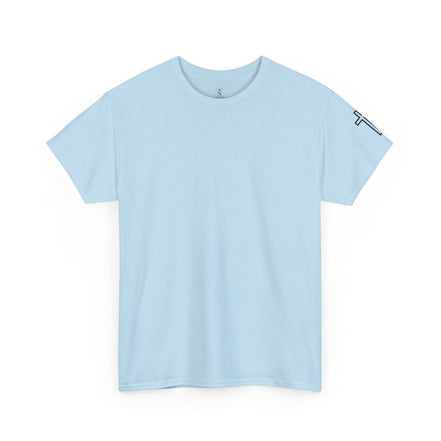 Men's Motivational "Man of Faith" - Heavy Cotton Tee