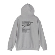 Inspirational Back-Poem Hoodie — 