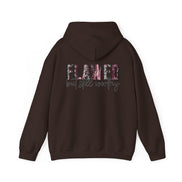 Flawed But Still Worthy Hoodie — Inspirational Women's Graphic Hoodie