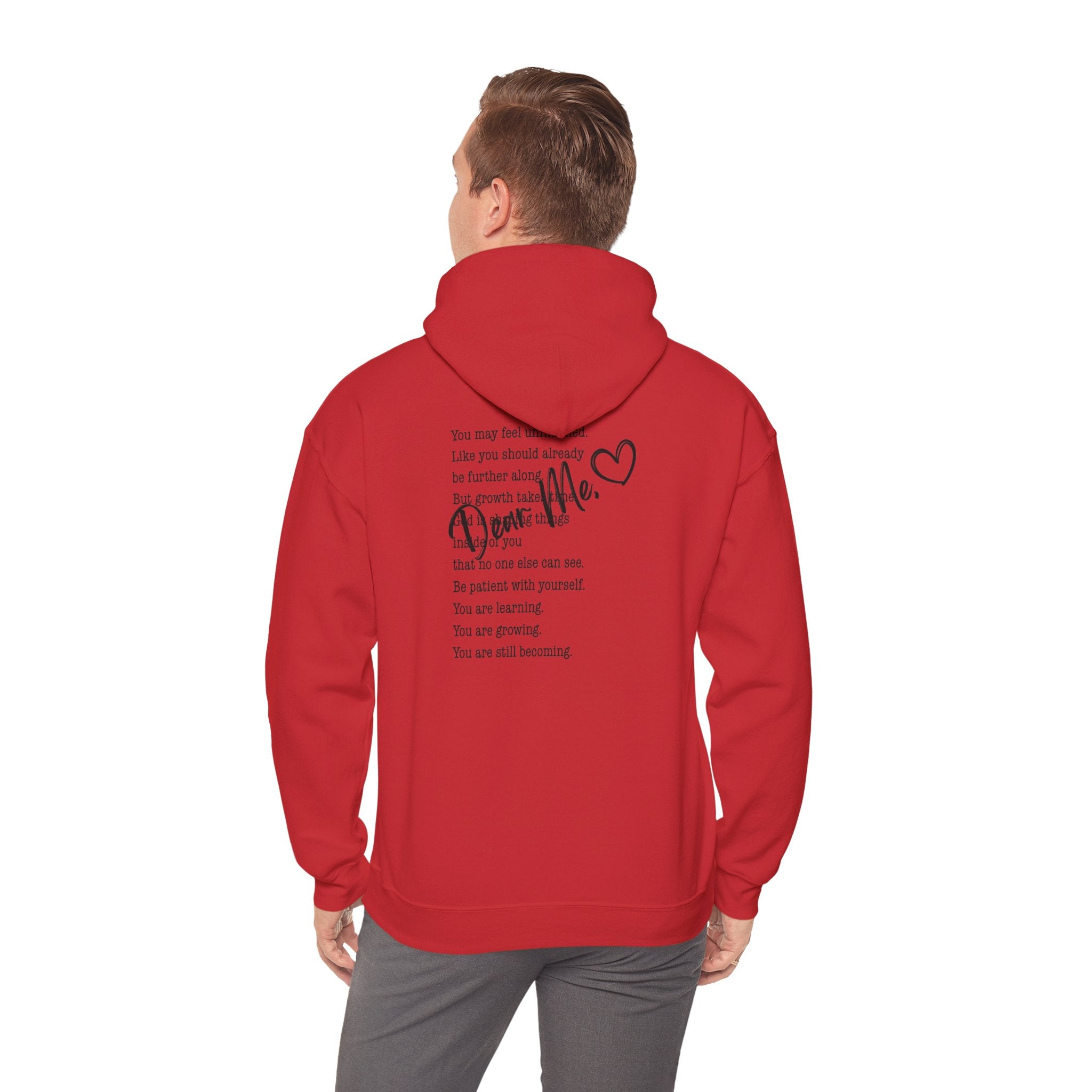 Inspirational Back-Poem Hoodie — 