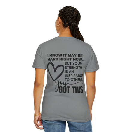 Women's Inspirational 'You Got This' T-Shirt — Motivational Heart Comfort Tee