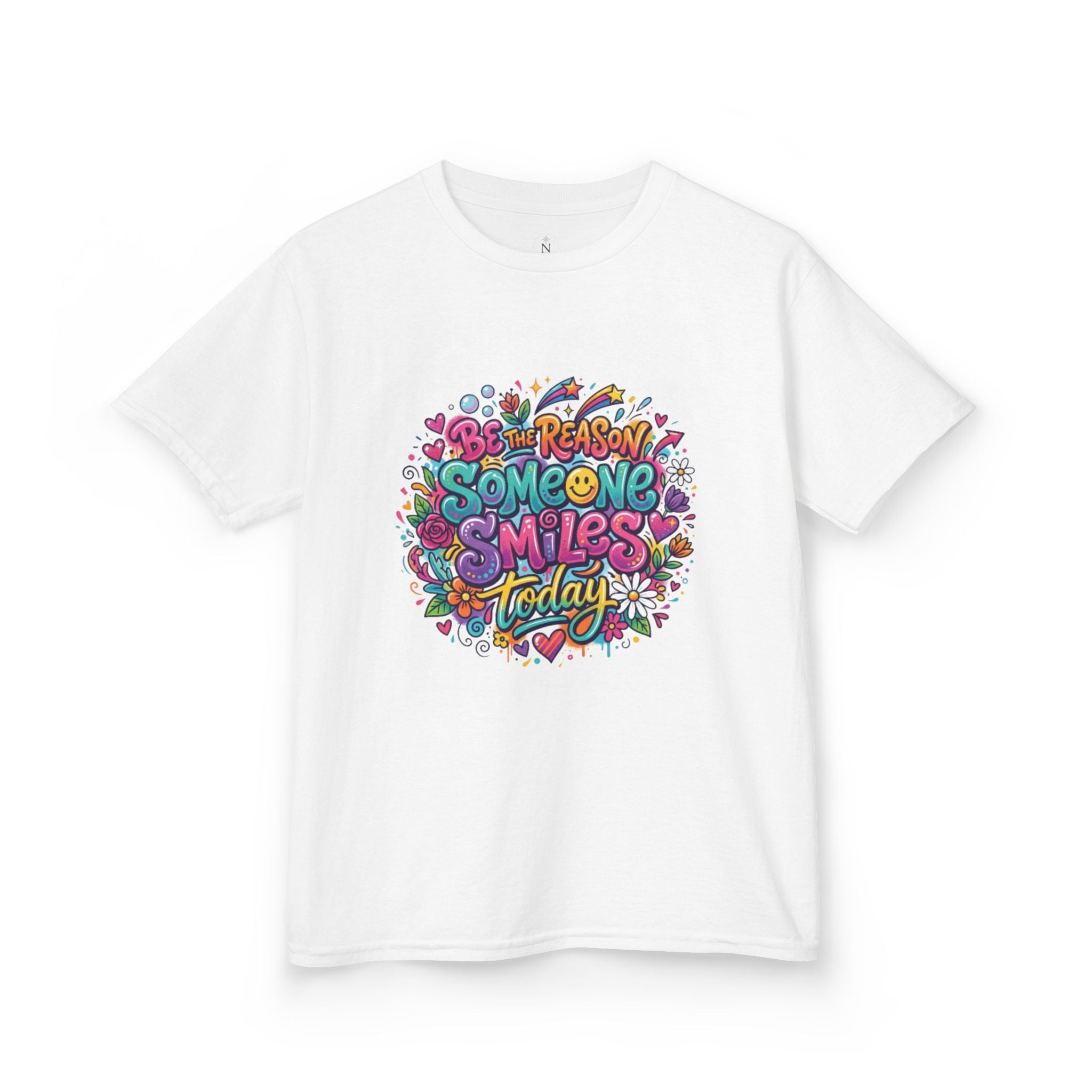 Be the Reason Someone Smiles Today - Kids Heavy Cotton™ Tee