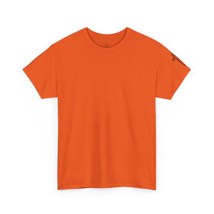Men's Motivational "Man of Faith" - Heavy Cotton Tee