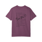Encouraging Note T-Shirt — 'Never Give Up' Inspirational Tee