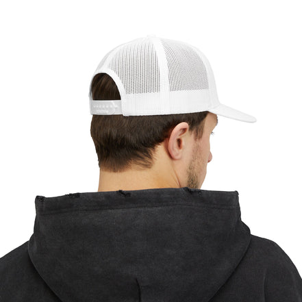 Men's Earn Your Respect Snapback Trucker Cap — Motivational Mesh Baseball Hat