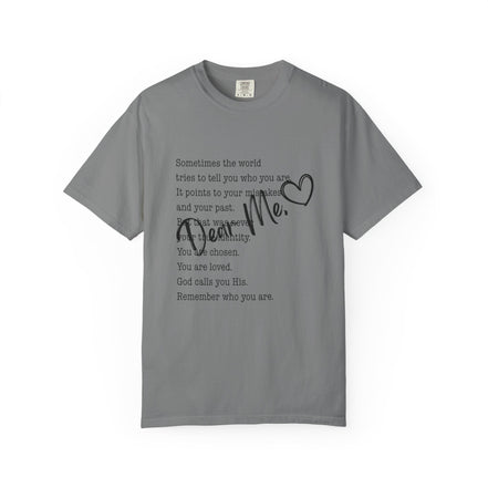 Remember Me Heart Tee — Inspirational Scripture Message T-Shirt