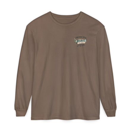 Protecting Your Peace Is Not Selfish - Long Sleeve Tee