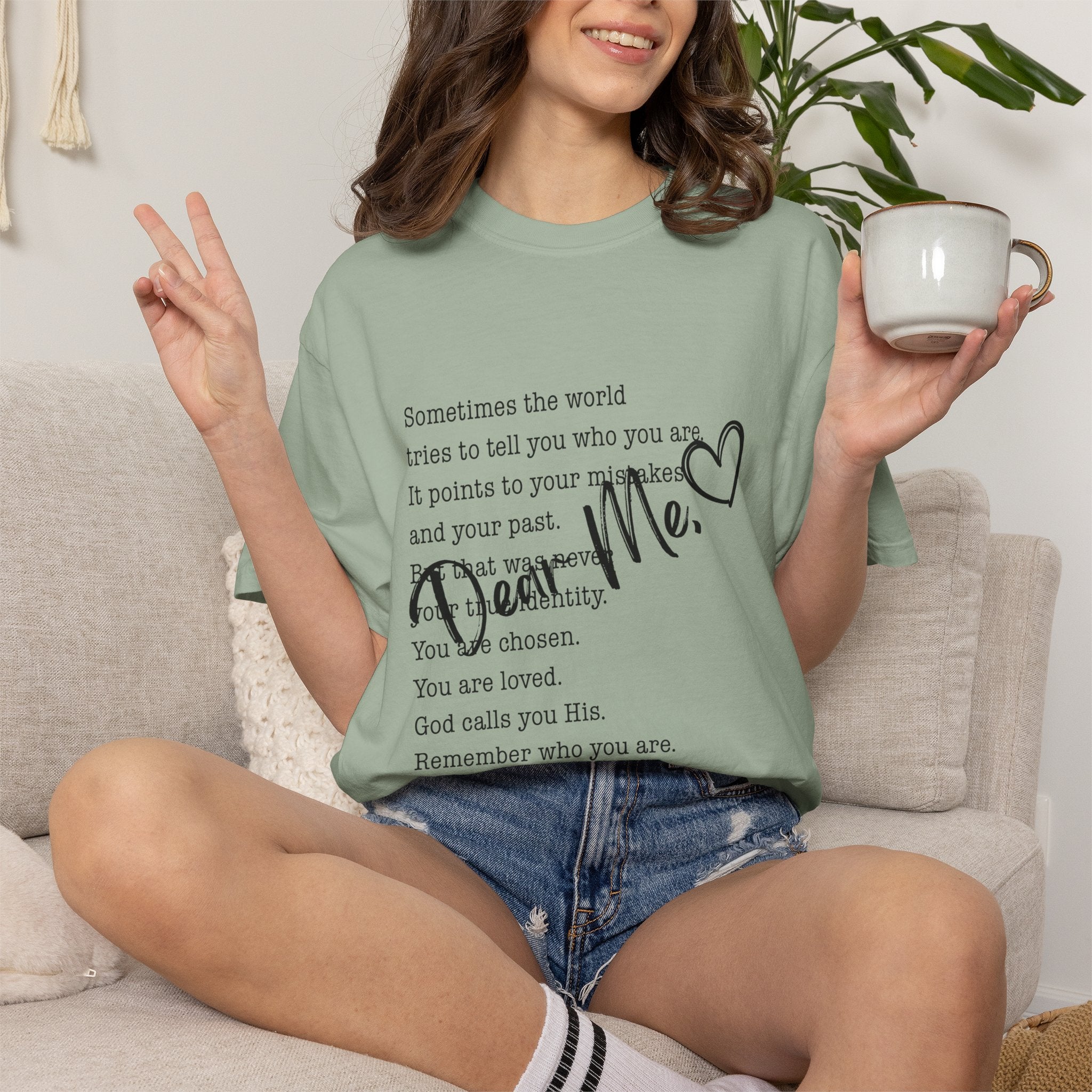 Remember Me Heart Tee — Inspirational Scripture Message T-Shirt
