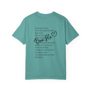 Encouraging Note T-Shirt — 'Never Give Up' Inspirational Tee