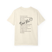Encouraging Note T-Shirt — 'Never Give Up' Inspirational Tee