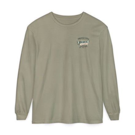 Protecting Your Peace Is Not Selfish - Long Sleeve Tee