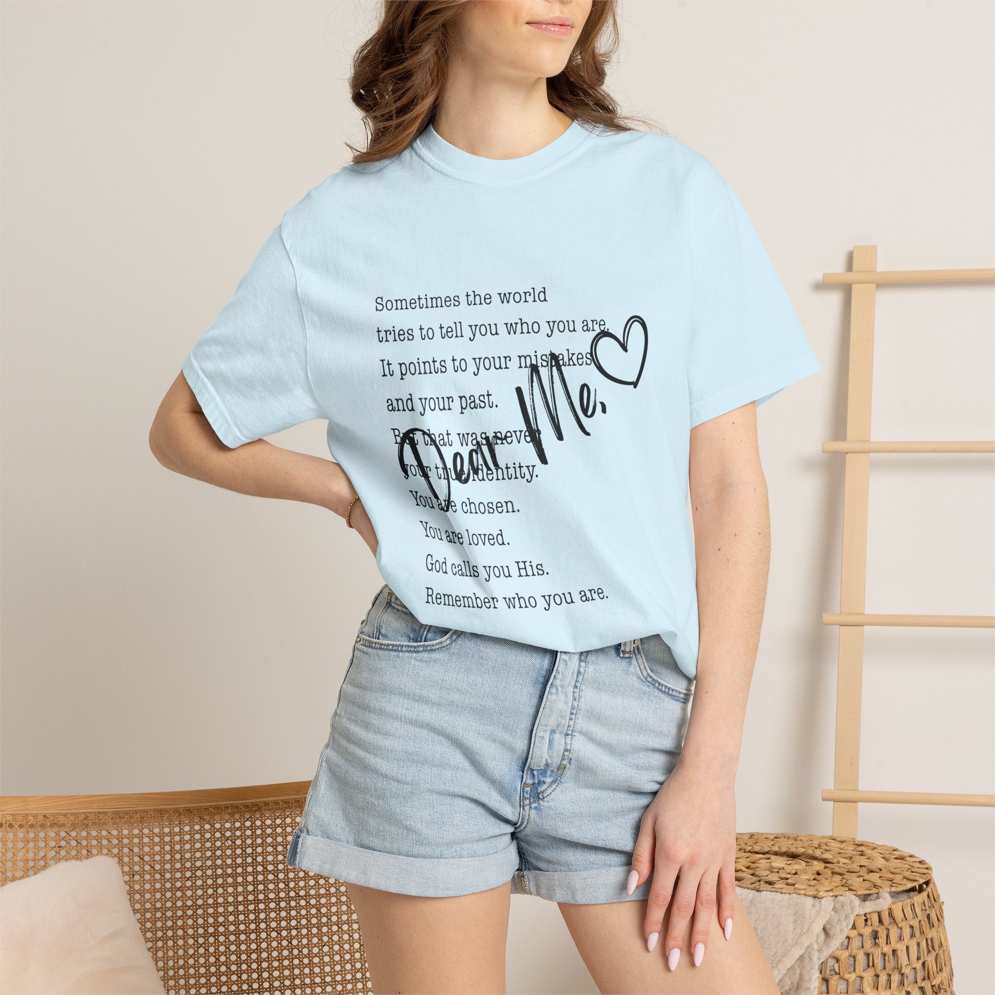 Remember Me Heart Tee — Inspirational Scripture Message T-Shirt
