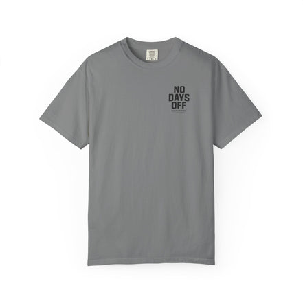 Men's No Days Off T-Shirt — "Outwork Your Limits" Motivational Gym Tee