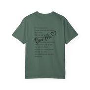 Encouraging Note T-Shirt — 'Never Give Up' Inspirational Tee