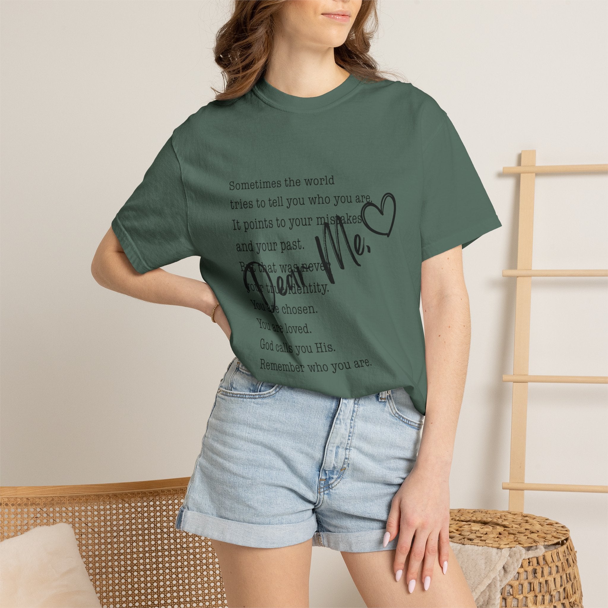 Remember Me Heart Tee — Inspirational Scripture Message T-Shirt