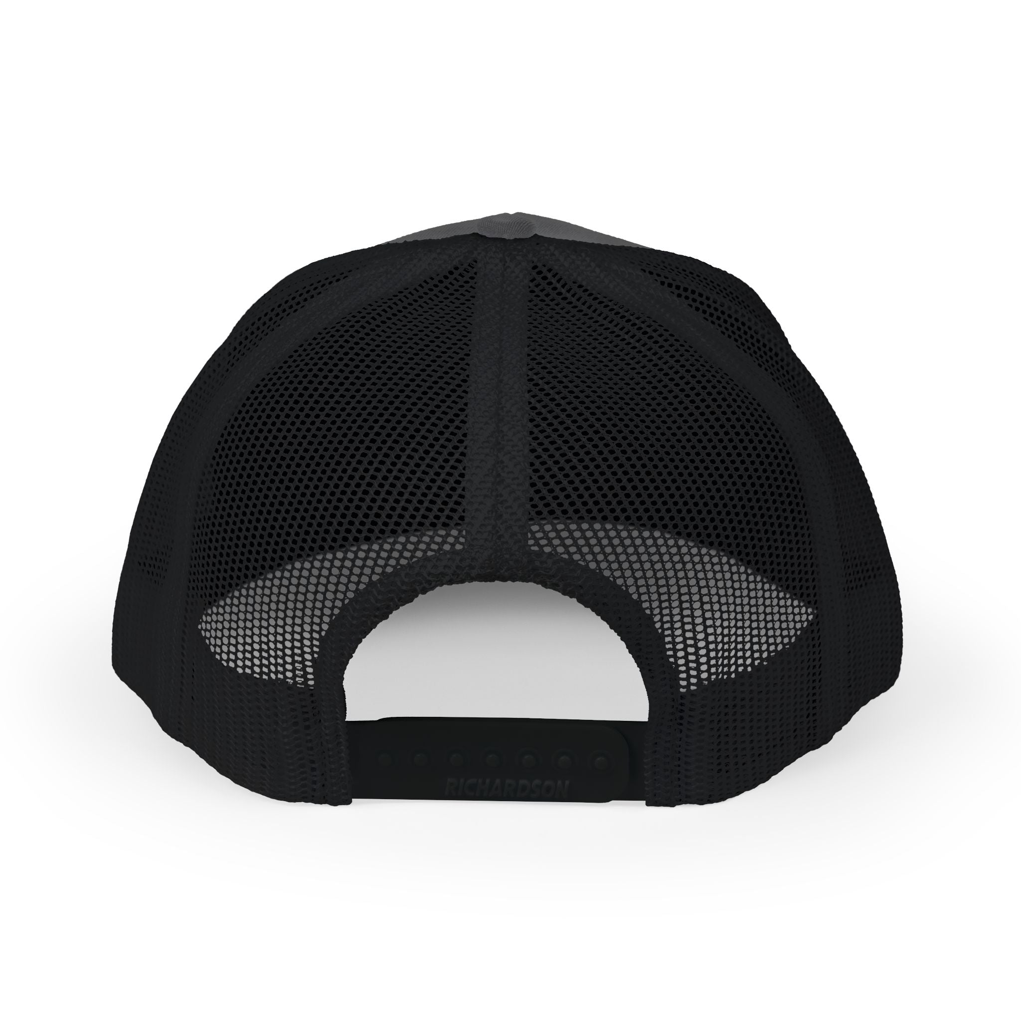 Men's Trucker Cap — Rustic Compass Adventure Logo