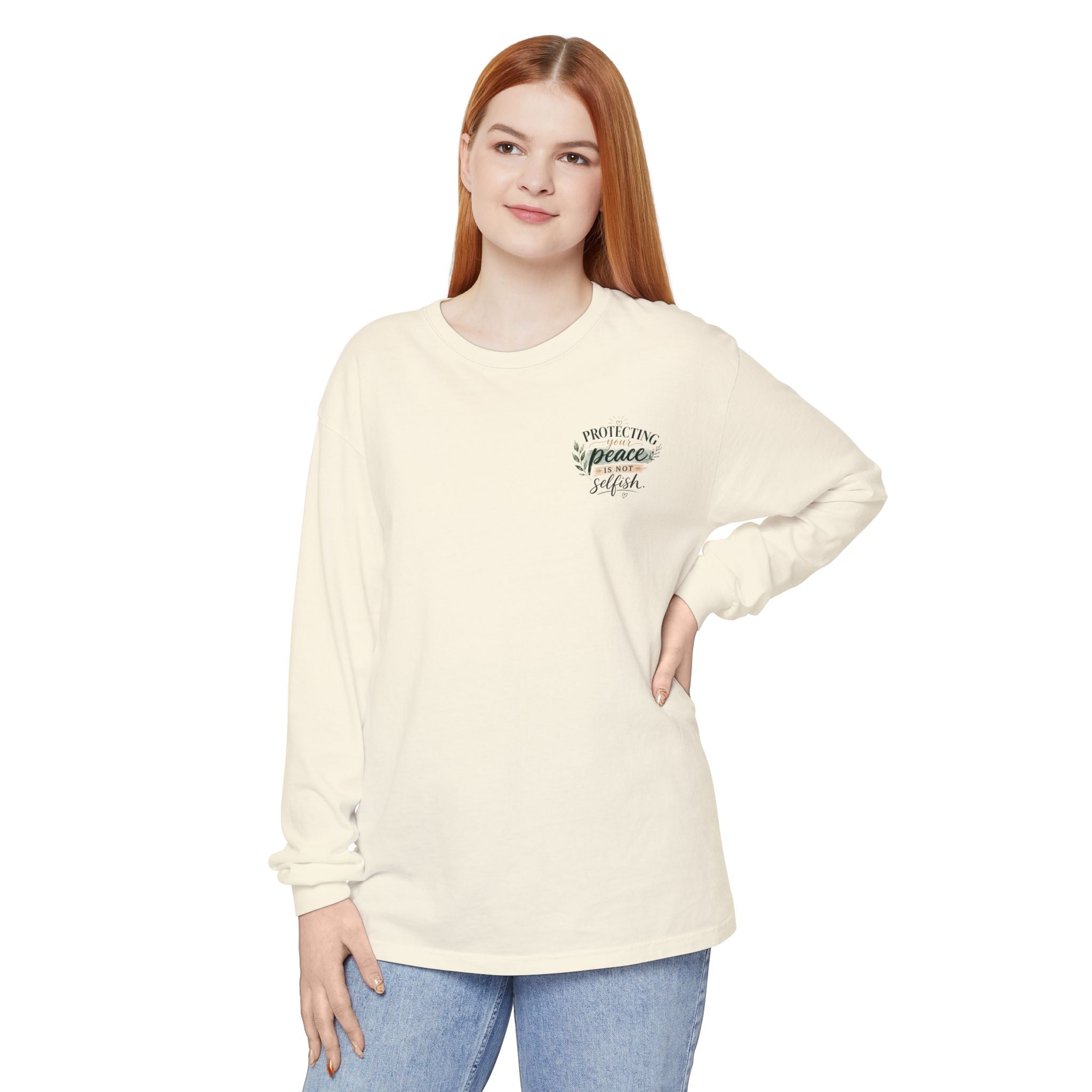 Protecting Your Peace Is Not Selfish - Long Sleeve Tee