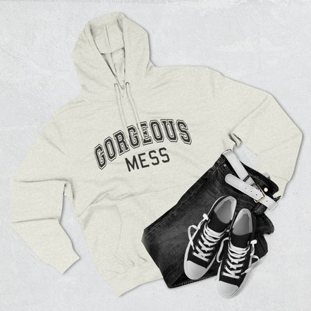 Gorgeous Mess Hoodie — Casual Cozy Graphic Pullover