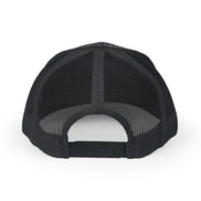 Men's Trucker Cap — Rustic Compass Adventure Logo