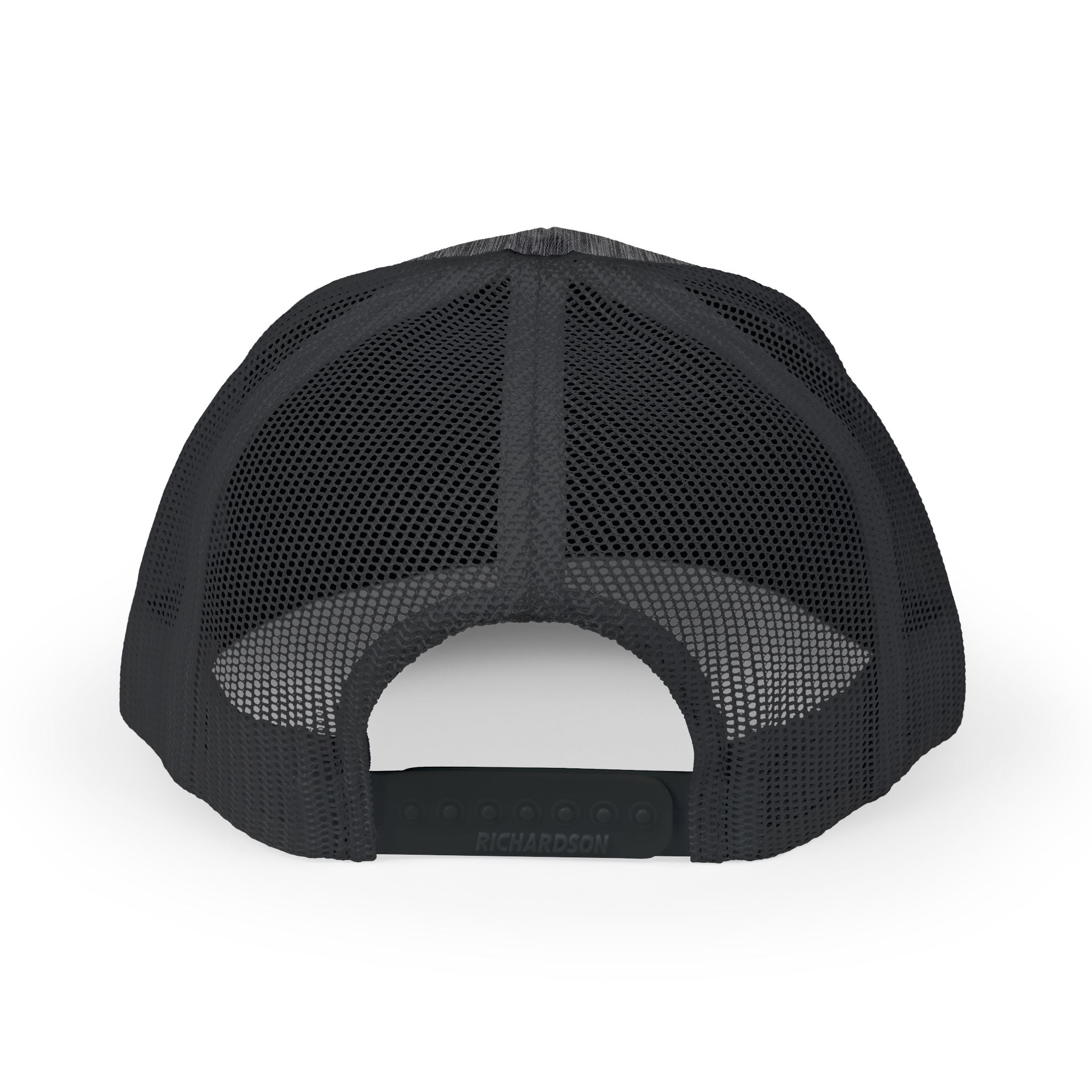 Men's Trucker Cap — Rustic Compass Adventure Logo