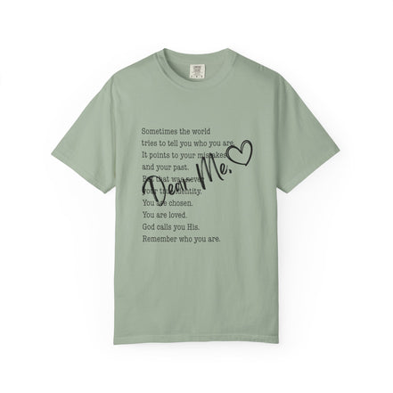Remember Me Heart Tee — Inspirational Scripture Message T-Shirt