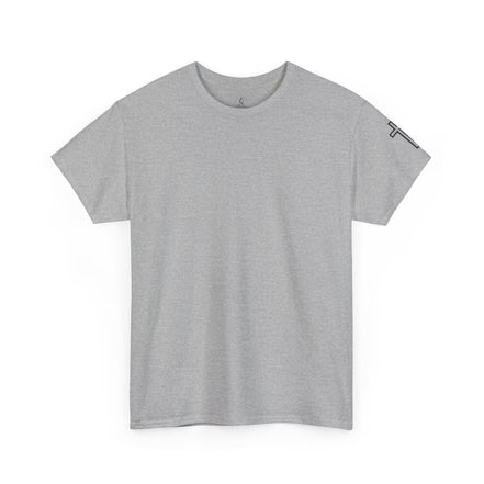 Men's Motivational "Man of Faith" - Heavy Cotton Tee