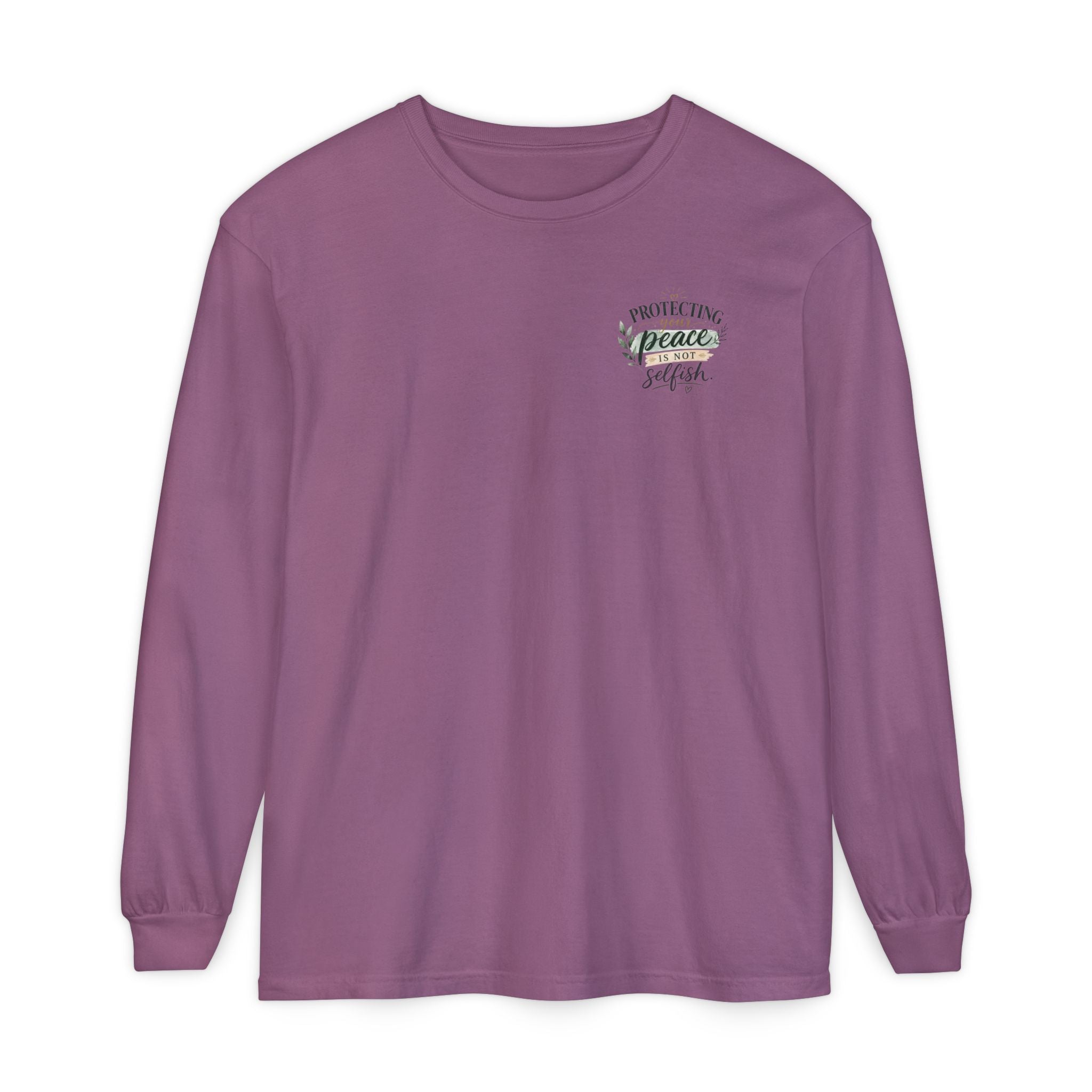 Protecting Your Peace Is Not Selfish - Long Sleeve Tee