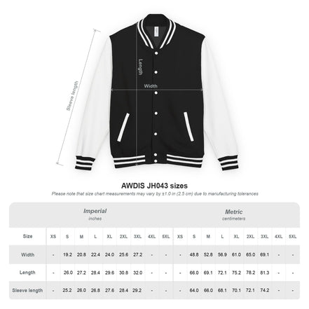 Letterman Jacket — "You Are Enough" Inspirational Varsity Jacket