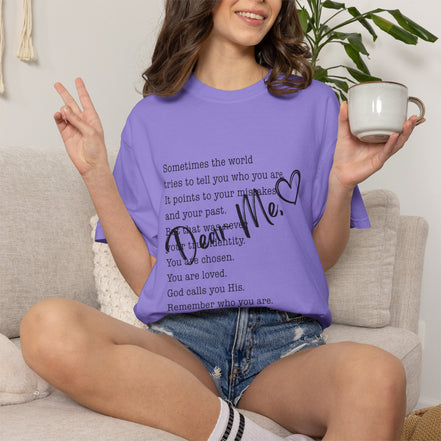 Remember Me Heart Tee — Inspirational Scripture Message T-Shirt
