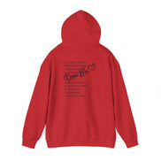 Inspirational Back-Poem Hoodie — 