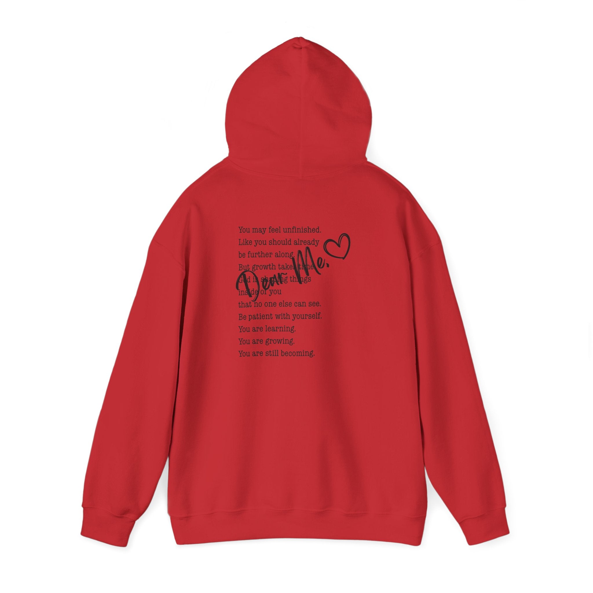 Inspirational Back-Poem Hoodie — 