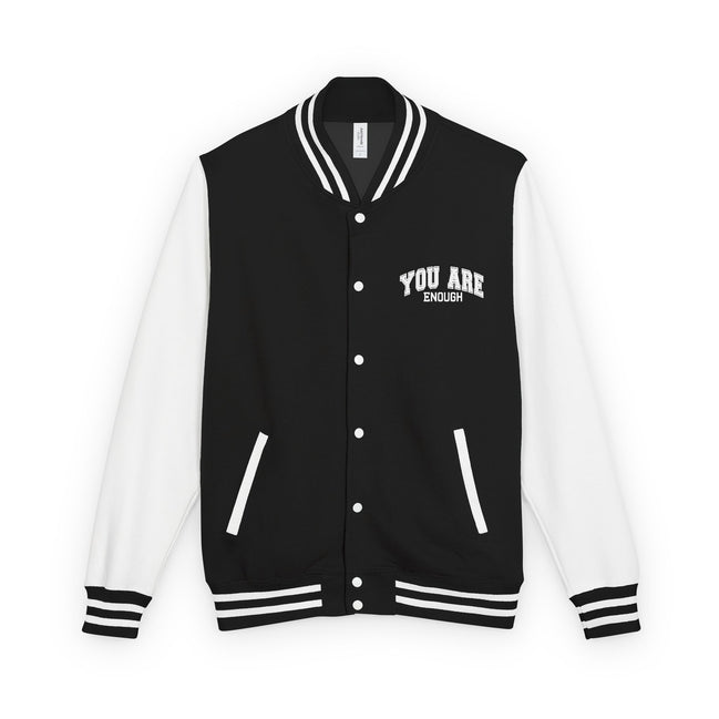 Letterman Jacket — "You Are Enough" Inspirational Varsity Jacket