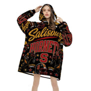 Football Inspired - Salisbury Hornets - Adult Blanket Hoodie