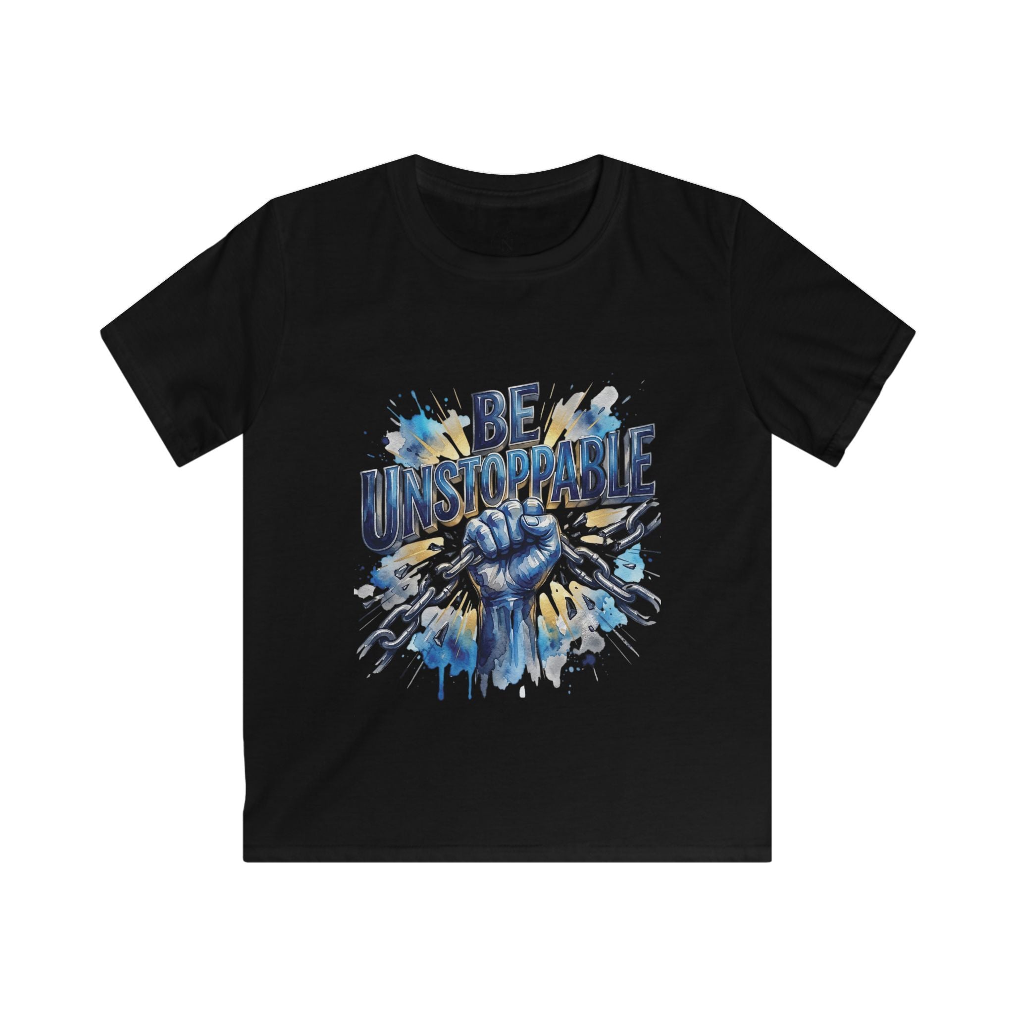 Be Unstoppable Kids T‑Shirt — Motivational Graphic Tee for Boys & Girls