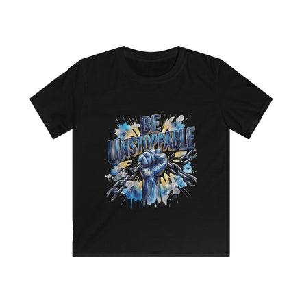 Be Unstoppable Kids T‑Shirt — Motivational Graphic Tee for Boys & Girls